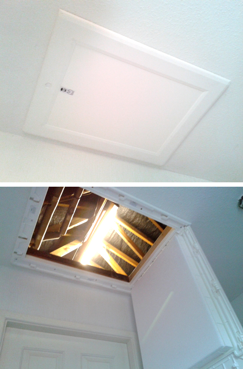 New energy efficient loft hatch